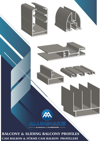 Aluminium Glass Balcony & Sliding Balcony Profiles