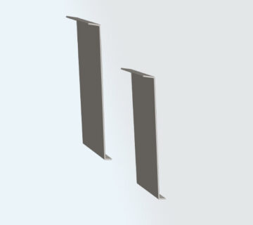 Aluminium Windowsill Profiles 360x320