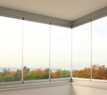 1 Aluminium Glass Balcony Sliding Balcony Profiles 360x320